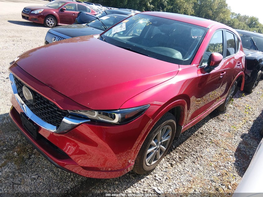 Vin: jm3kfbcl6r0449972, lot: 46545248, mazda cx-5 2.5 s preferred 20242