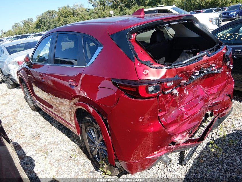 Vin: jm3kfbcl6r0449972, lot: 46545248, mazda cx-5 2.5 s preferred 20243