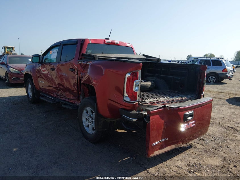 Vin: 1gtg5beaxg1328107, lot: 46545287, gmc canyon 20163