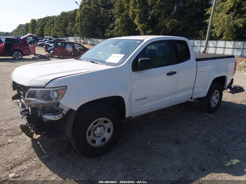 Vin: 1gchsbea2l1116924, lot: 46545302, chevrolet colorado 2wd  long box wt 20202