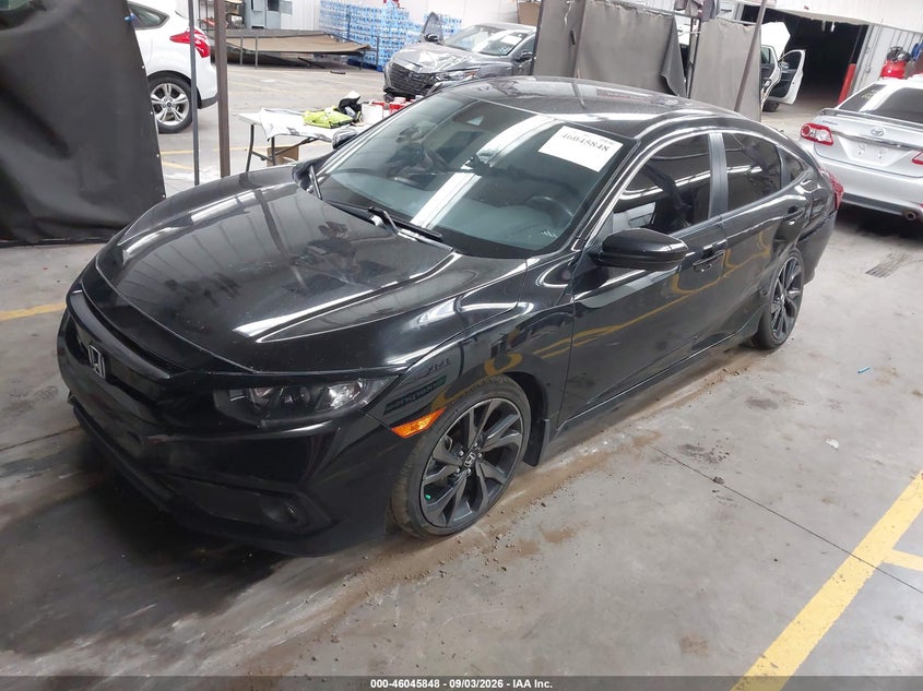 Vin: 2hgfc2f89mh509369, lot: 46545303, honda civic sport 20212