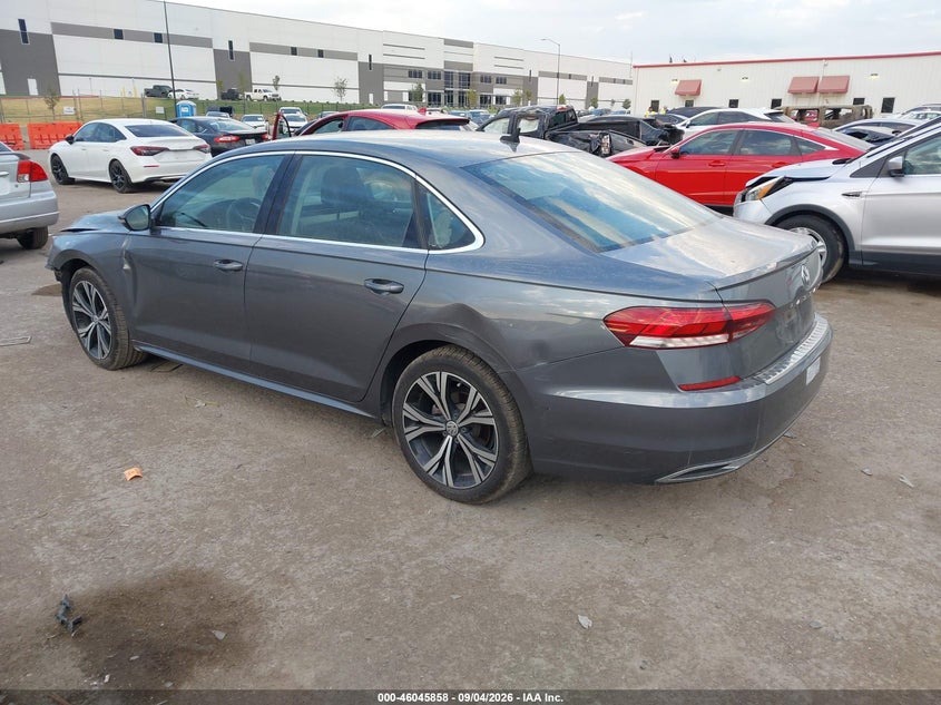Vin: 1vwsa7a37mc001204, lot: 46545313, volkswagen passat 2.0t se 20213