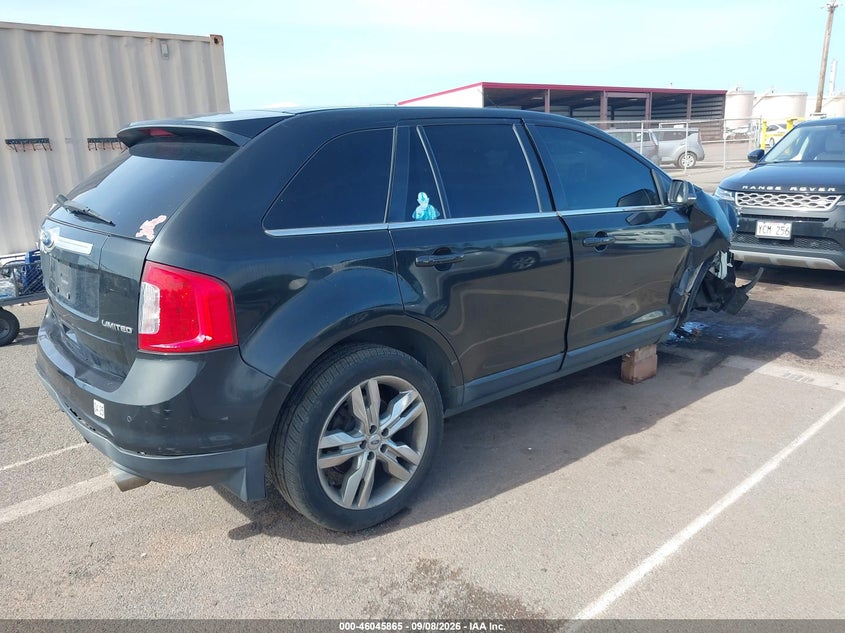 Vin: 2fmdk3kc9dbc74768, lot: 46545320, ford edge limited 20134