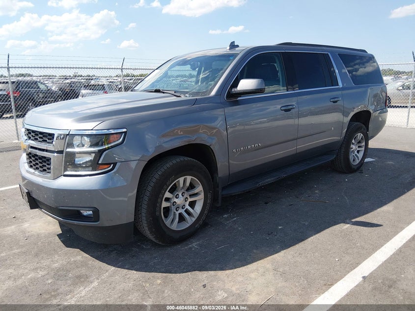 Vin: 1gnskhkc8kr304627, lot: 46545337, chevrolet suburban lt 2019 img_1
