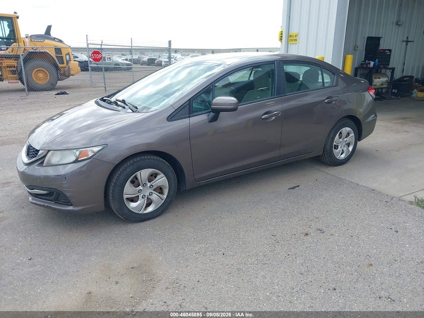 Vin: 2hgfb2f56eh534062, lot: 46545350, honda civic lx 20142