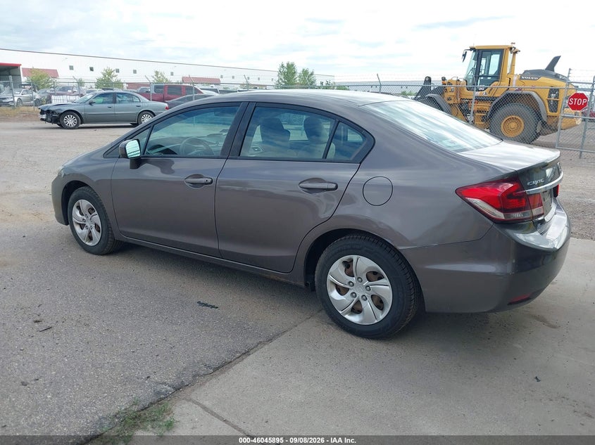 Vin: 2hgfb2f56eh534062, lot: 46545350, honda civic lx 20143