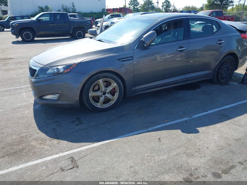 2013 Kia Optima, Rear, IAAI, VIN 5XXGR4A65DG120024 — photo 2