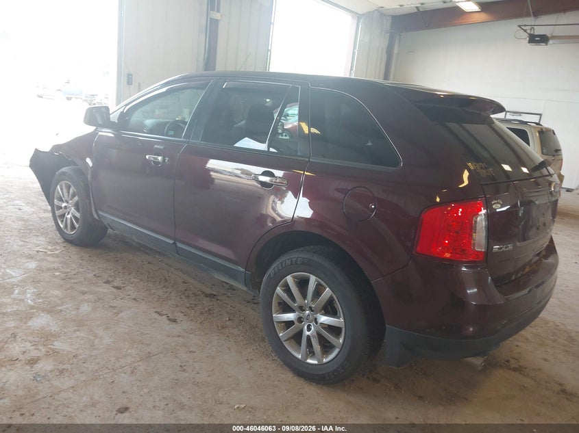 Vin: 2fmdk3jc2bba69534, lot: 46545518, ford edge sel 20113