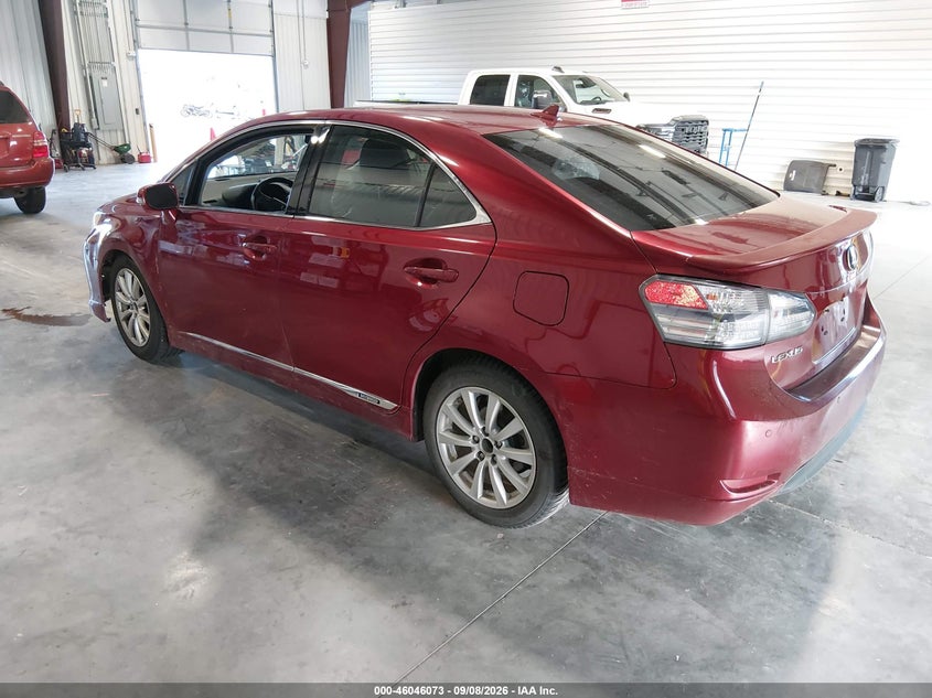 Vin: jthbb1ba9a2005233, lot: 46545528, lexus hs 250h premium 20103