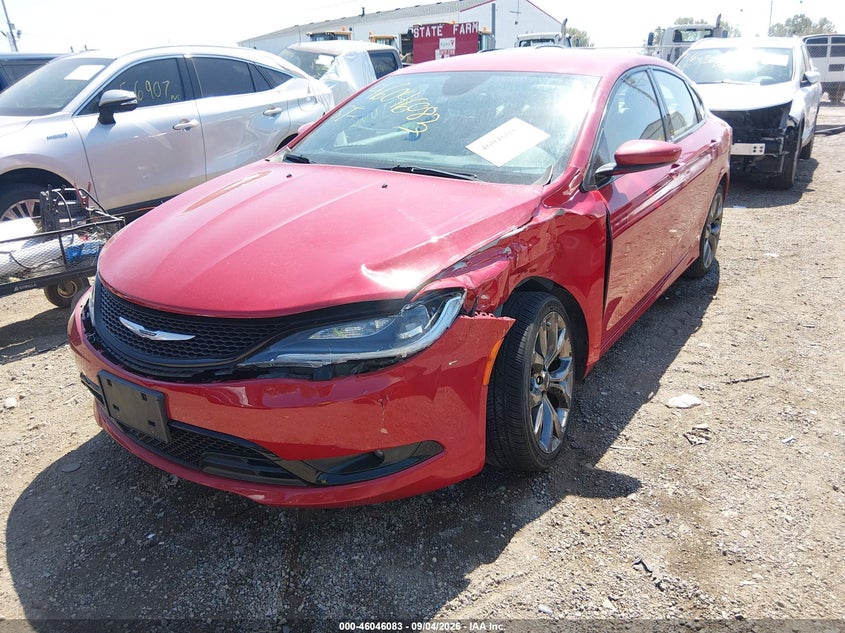 Vin: 1c3cccbg0gn162731, lot: 46545536, chrysler 200 s 20162