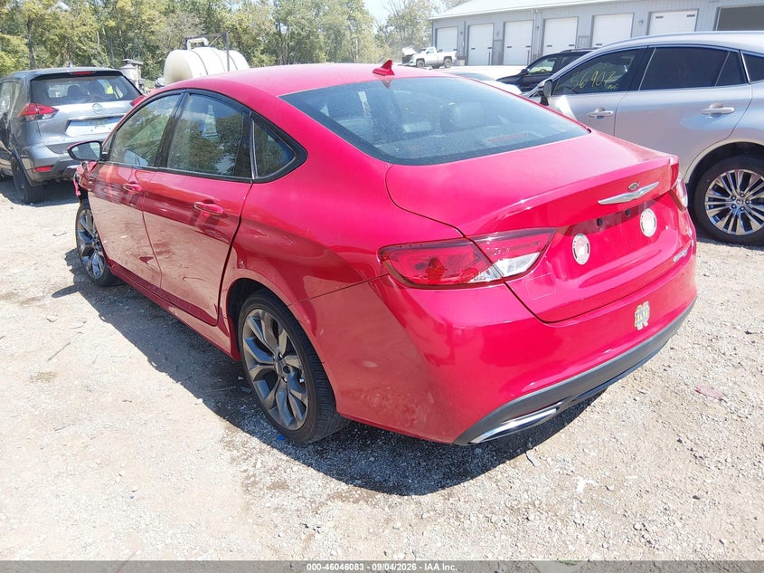 Vin: 1c3cccbg0gn162731, lot: 46545536, chrysler 200 s 20163