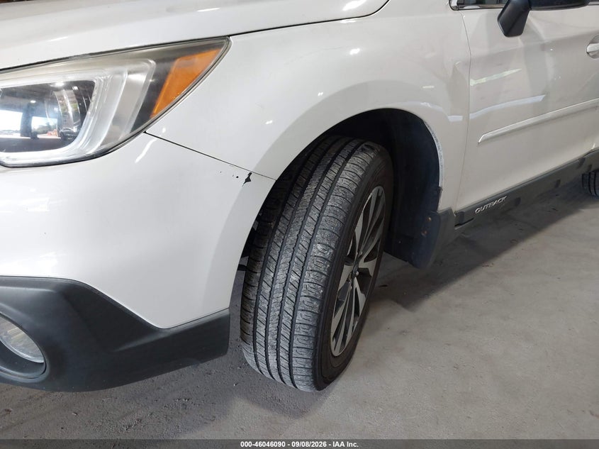 2015 SUBARU OUTBACK auction photo 6