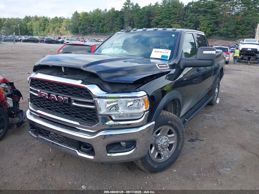 Vin: 3c6ur5cjxrg102740, lot: 46545584, ram 2500 tradesman  4x4 6'4 box 20242