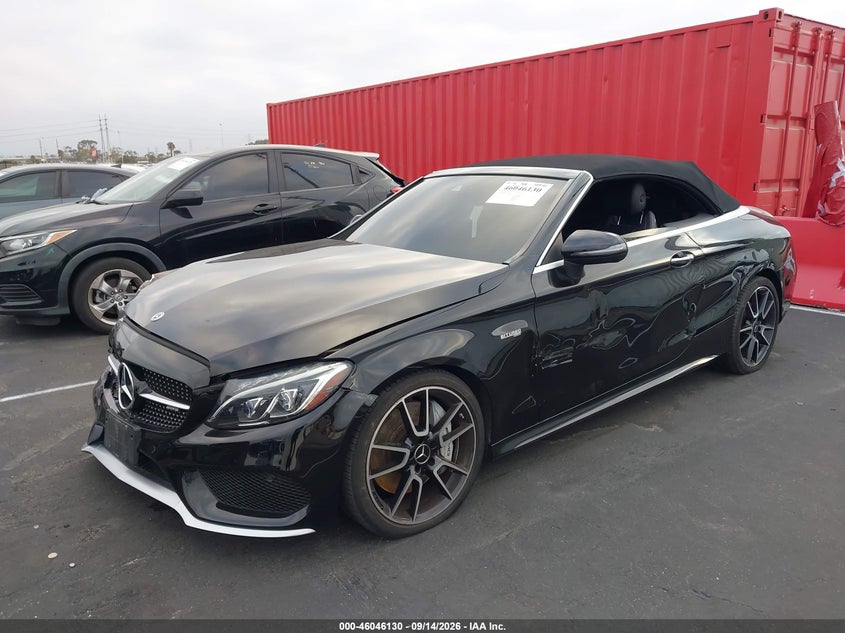 Vin: wddwk6eb1jf631359, lot: 46545585, mercedes-benz amg c 43 4matic 20182
