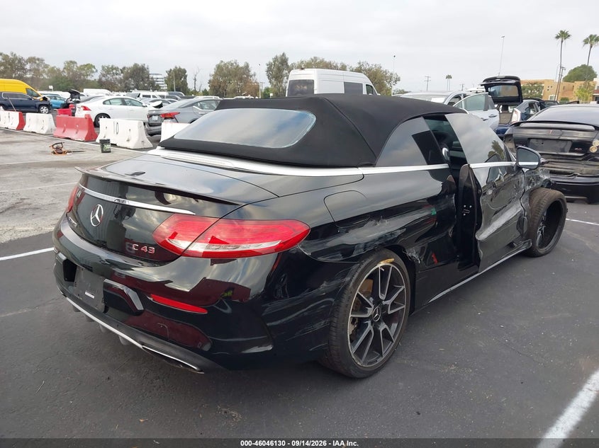 Vin: wddwk6eb1jf631359, lot: 46545585, mercedes-benz amg c 43 4matic 20184