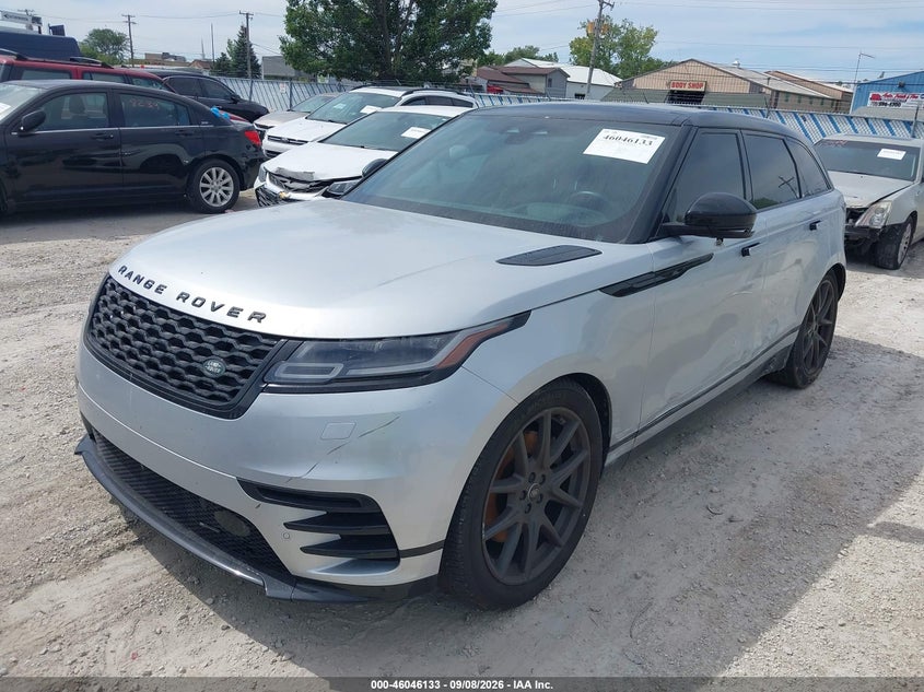Vin: salyt2eu3pa362824, lot: 46545588, land rover range rover velar p340 r-dynamic s mhev 20232