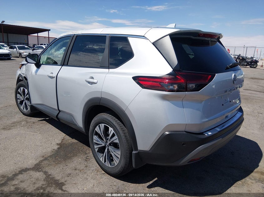 Vin: 5n1bt3ba7pc757425, lot: 46545591, nissan rogue sv fwd 20233
