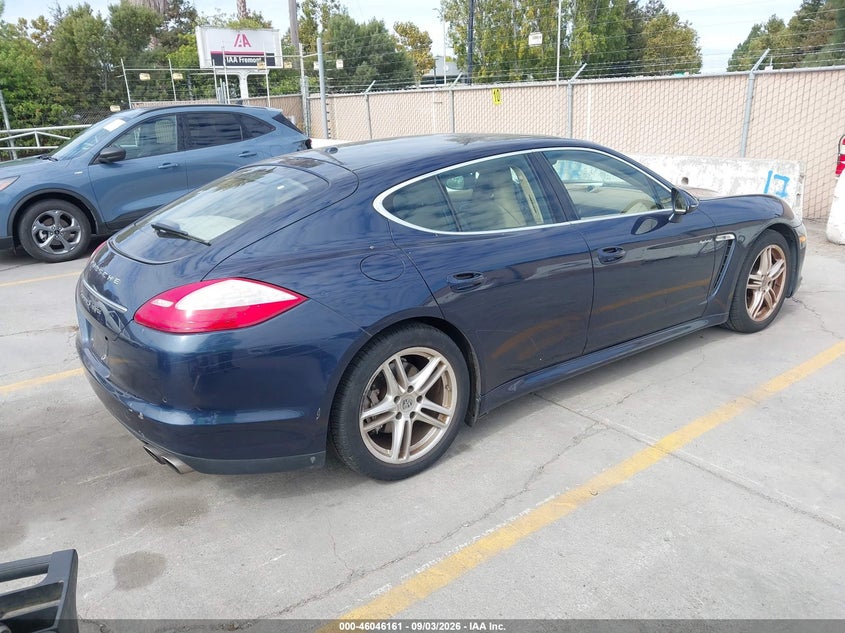 PORSCHE PANAMERA HYBRID 2012 VIN WP0AD2A7XCL045563