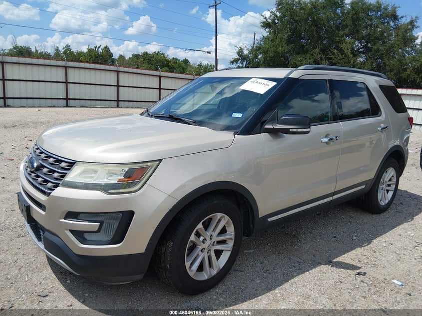 Vin: 1fm5k7d83hga92051, lot: 46545621, ford explorer xlt 20172
