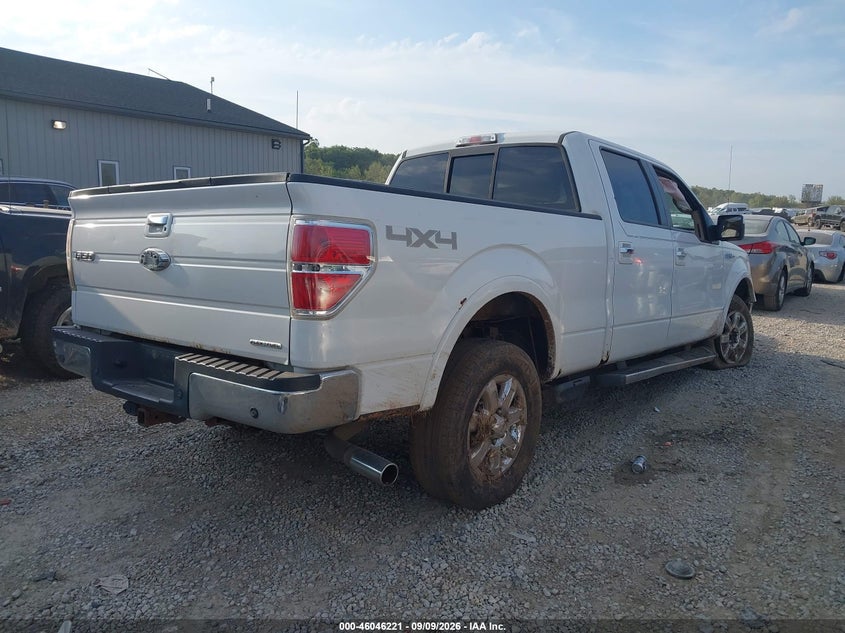Vin: 1ftfw1ef8dfb40909, lot: 46545676, ford f-150 lariat 20134