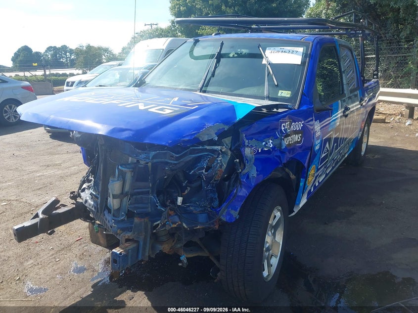 2012 Chevrolet Colorado, Front End, IAAI, VIN 1GCDSCF92C8116700 — photo 2