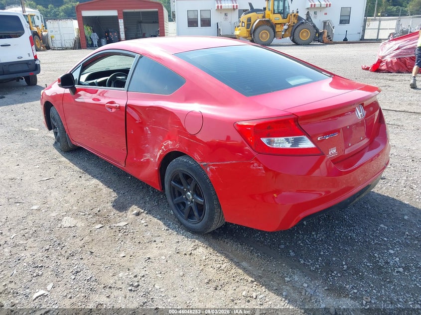 2012 HONDA CIVIC auction photo 3