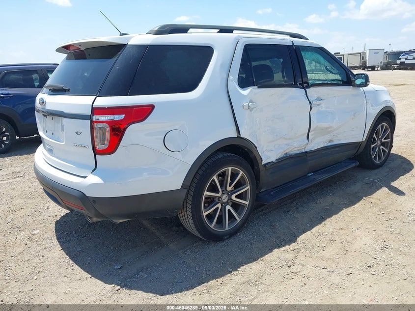 Vin: 1fm5k7d85fga64099, lot: 46545744, ford explorer xlt 20154