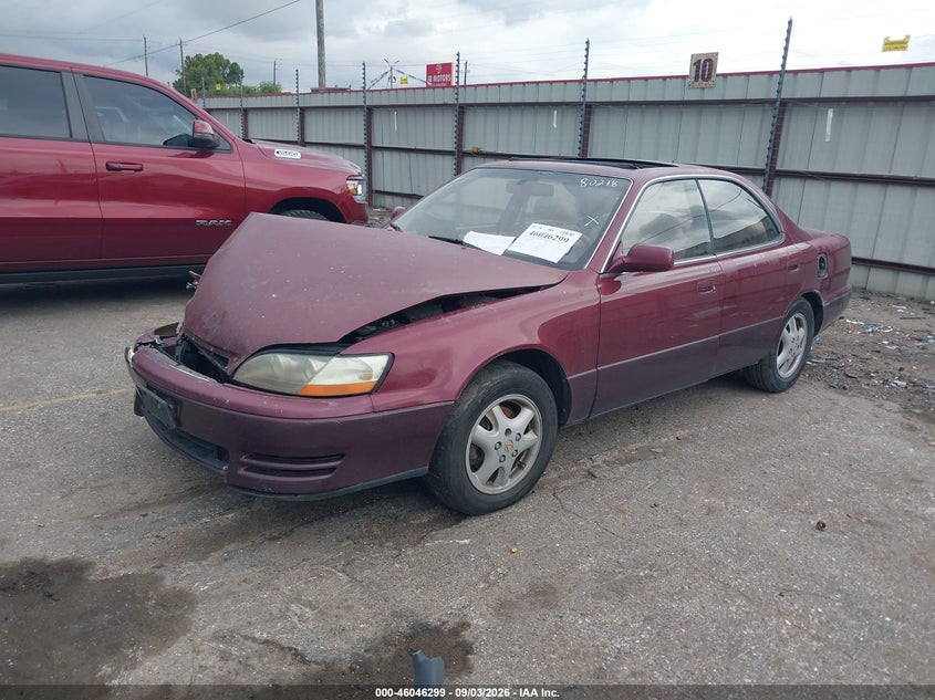LEXUS ES 1996 VIN JT8BF12GXT0157612