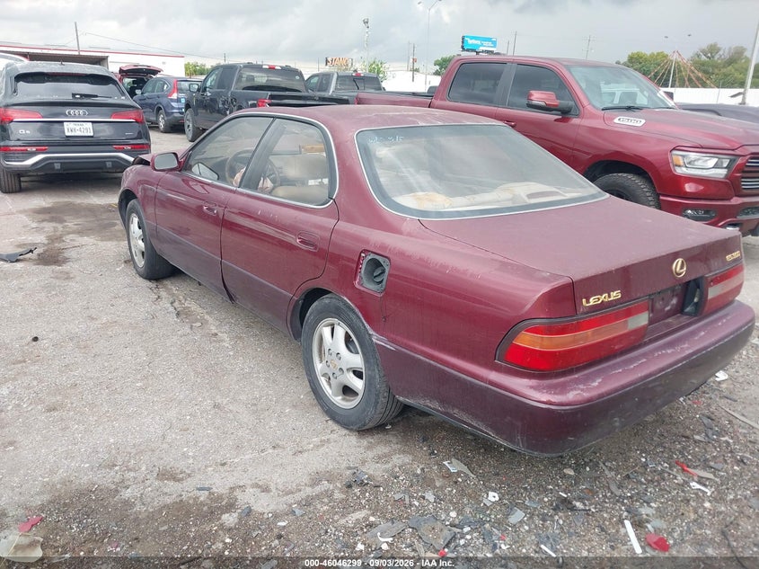 LEXUS ES 1996 VIN JT8BF12GXT0157612