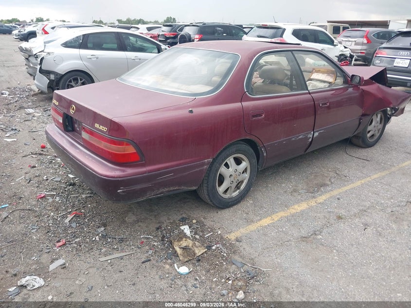 LEXUS ES 1996 VIN JT8BF12GXT0157612