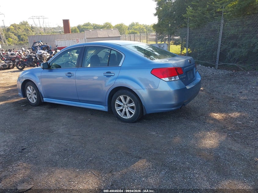 2010 SUBARU LEGACY auction photo 3