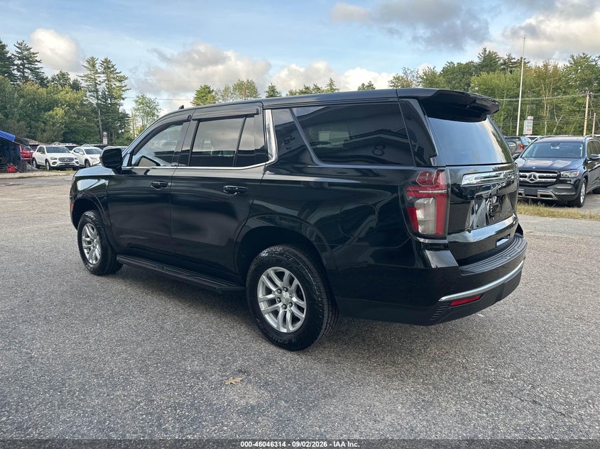 2021 CHEVROLET TAHOE auction photo 3