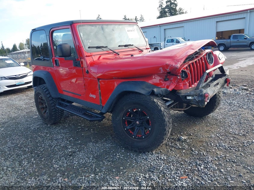 2004 JEEP WRANGLER auction photo 1