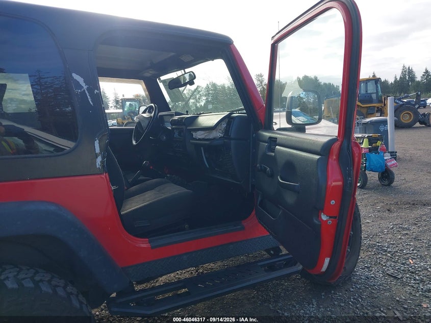 2004 JEEP WRANGLER auction photo 5