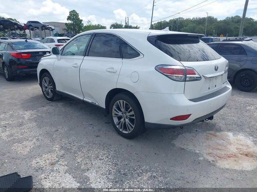 Vin: jtjzb1ba4d2007649, lot: 46545788, lexus rx 450h 20133