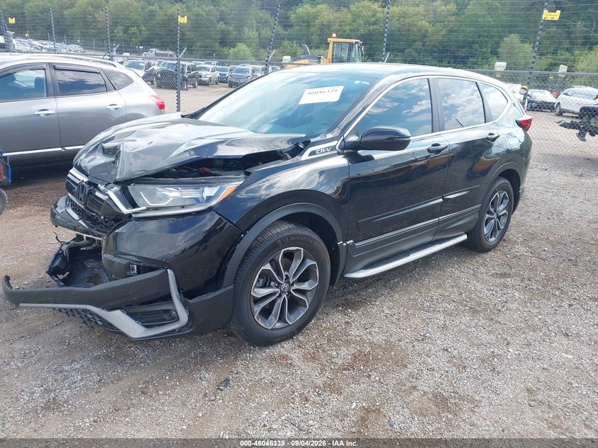 Vin: 2hkrw2h80lh600083, lot: 46545794, honda cr-v awd ex-l 20202