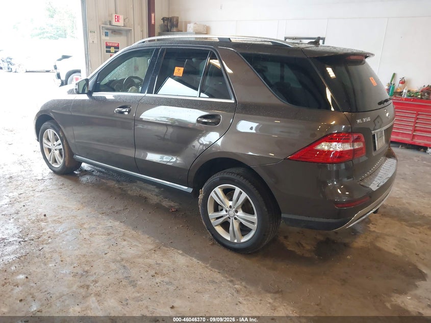 Vin: 4jgda5hb8ea416215, lot: 46545825, mercedes-benz ml 350 4matic 20143