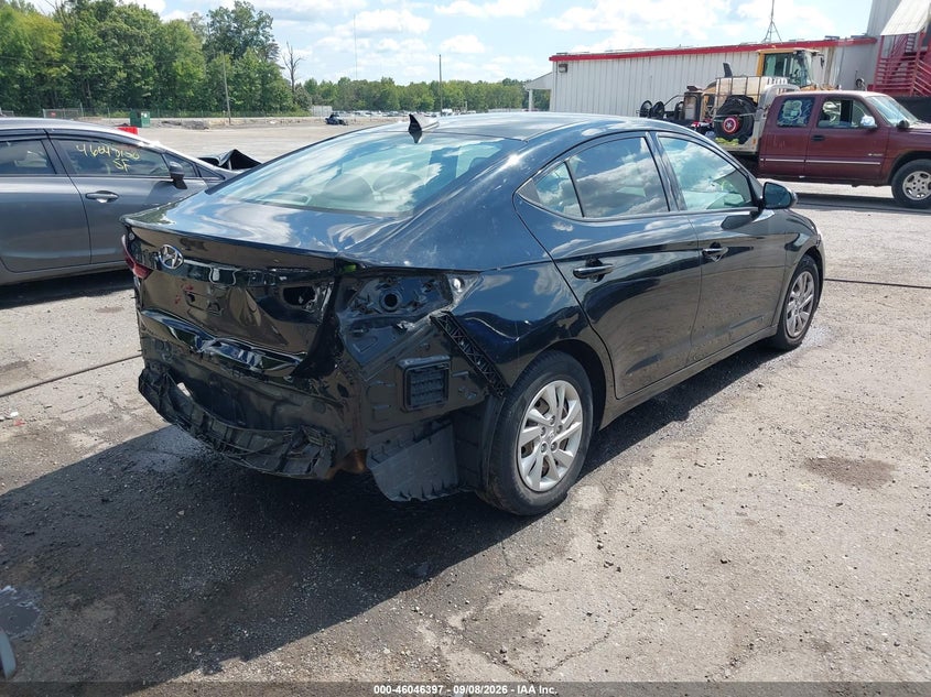 Vin: 5npd74lf4hh080129, lot: 46545852, hyundai elantra se 20174