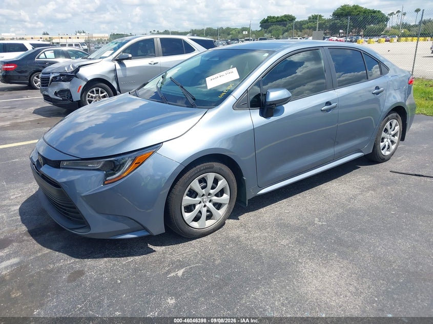 Vin: 5yfb4mdexsp239817, lot: 46545853, toyota corolla le 20252
