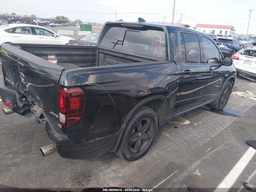 HONDA RIDGELINE 2021 VIN 5FPYK3F85MB014602