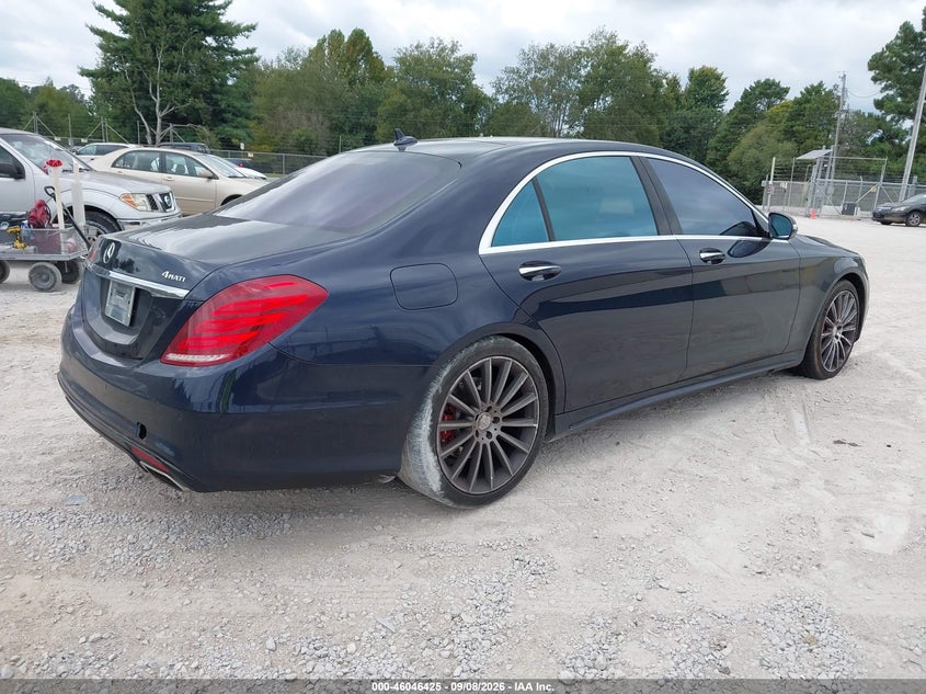 Vin: wddug8fbxfa074085, lot: 46545880, mercedes-benz s 550 4matic 20154