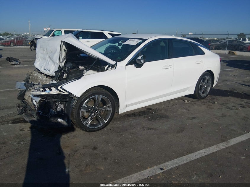 Vin: 5xxg14j2xng100132, lot: 46545903, kia k5 lxs 20222