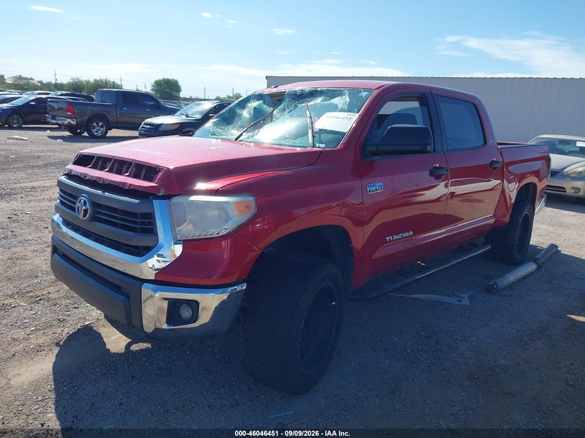 Vin: 5tfey5f10fx191799, lot: 46545906, toyota tundra sr5 5.7l v8 20152