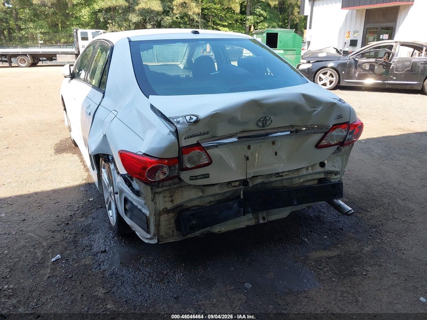 Vin: 2t1bu4ee5dc017686, lot: 46545919, toyota corolla s 20133