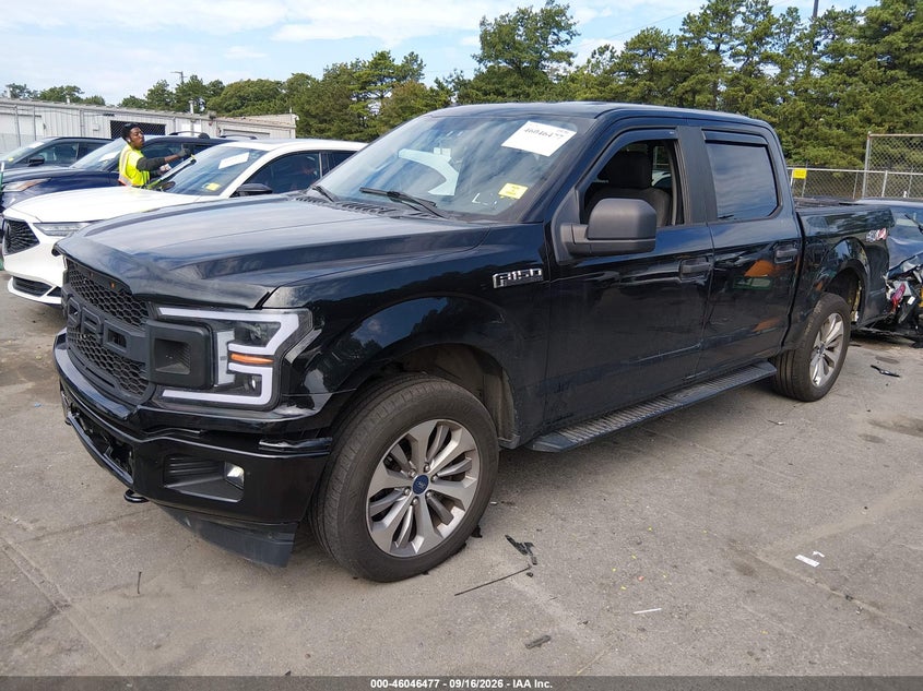 Vin: 1ftew1ep1jfe06612, lot: 46545932, ford f-150 xl 20182