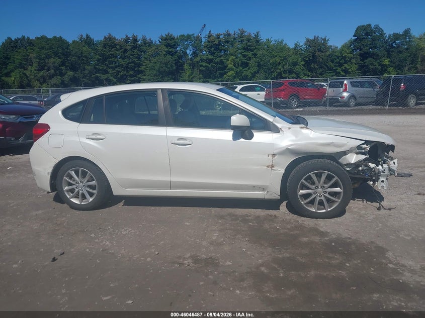 SUBARU IMPREZA 2012 VIN JF1GPAC69CG220707