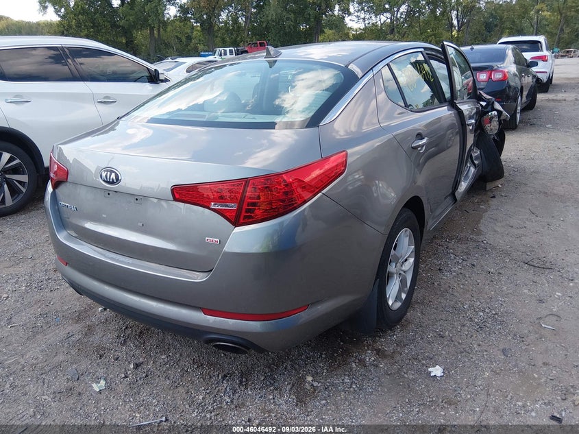 Vin: 5xxgm4a77dg161648, lot: 46545947, kia optima lx 20134