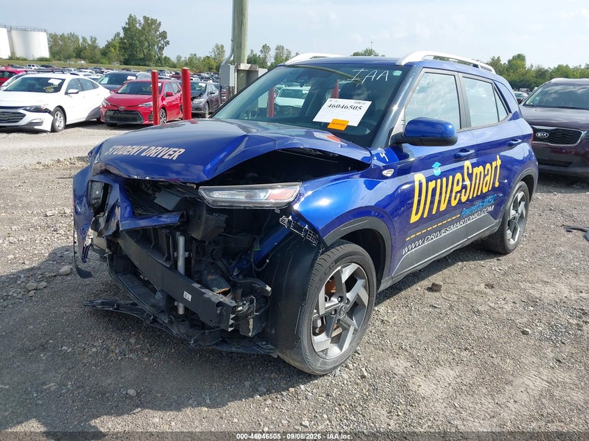 Vin: kmhrc8a30ru306204, lot: 46545960, hyundai venue sel 20242