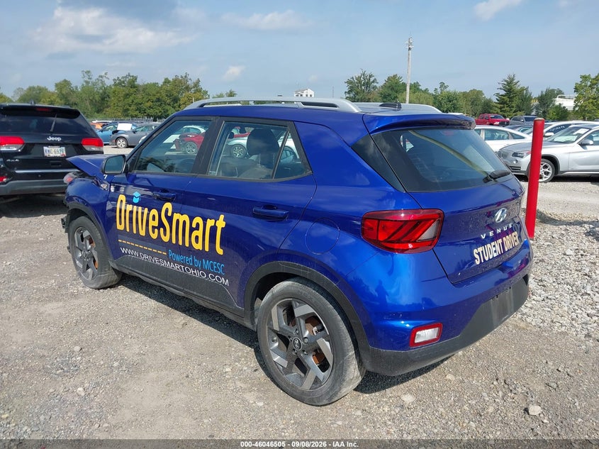 Vin: kmhrc8a30ru306204, lot: 46545960, hyundai venue sel 20243