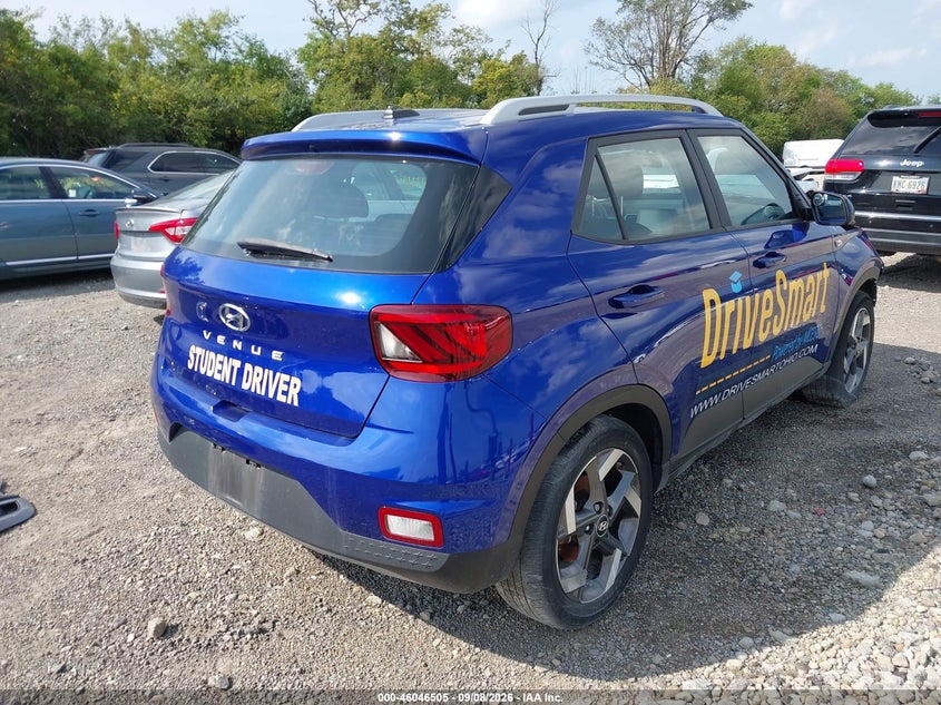 Vin: kmhrc8a30ru306204, lot: 46545960, hyundai venue sel 20244
